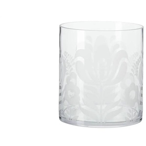 HOME STORY Vase - transparent/klar - Glas - 22 cm - [19.0] | Möbel Kraft