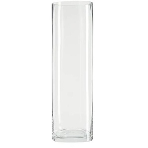 HOME STORY Vase ¦ transparent/klar ¦ Glas ¦ Maße (cm): H: 40  Ø: 12