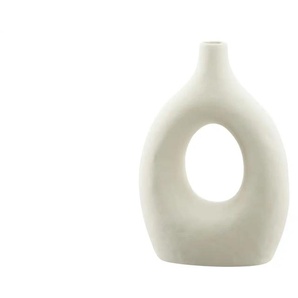 HOME STORY Vase - weiß - Porzellan - 7 cm - 19,7 cm | Möbel Kraft