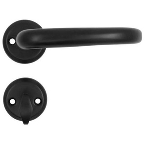 Homeit HOME It door handle set for exterior door with 3 keys matt black