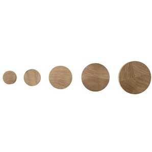 Homeit Set of 5 pegs - oak