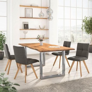 HOMELIV. Herbs Essgruppe 5-tlg. Tisch 200x90cm