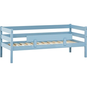 Hoppekids Einzelbett ECO Comfort Kinderbett, Kiefer Massivholz, Jugendbett inkl. Rollrost, 70x160 cm, wahlweise in verschieden Farben/ Matratze/ Absturzsicherung