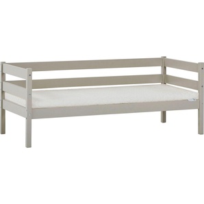 Hoppekids Einzelbett ECO Comfort Kinderbett, Kiefer Massivholz, Jugendbett inkl. Rollrost, 70x160 cm, wahlweise in verschieden Farben/ Matratze/ Absturzsicherung