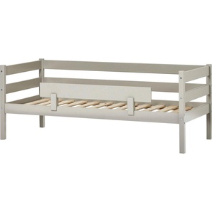 Hoppekids Einzelbett ECO Comfort Kinderbett, Kiefer Massivholz, Jugendbett inkl. Rollrost, 70x160 cm, wahlweise in verschieden Farben/ Matratze/ Absturzsicherung