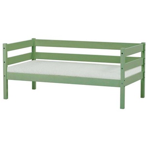 Hoppekids Einzelbett ECO Comfort Kinderbett, Kiefer Massivholz, Jugendbett inkl. Rollrost, 70x160 cm, wahlweise in verschieden Farben/ Matratze/ Absturzsicherung