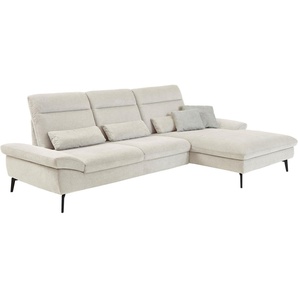 HUKLA Ecksofa HU-HP22156, Set, inkl. Kopfpolsterverstellung, optional mit Sitztiefenverstellung