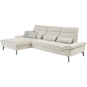 HUKLA Ecksofa HU-HP22156, Set, inkl. Kopfpolsterverstellung, optional mit Sitztiefenverstellung