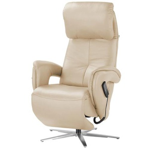 Hukla Relaxsessel  Pierre ¦ beige ¦ Maße (cm): B: 75 H: 126 T: 177