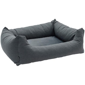 Xxxl Hundebett, Grau, Textil, Uni, Füllung: Schaumstoff, rechteckig, 100x25x80 cm, Oeko-Tex® Standard 100, Made in Europe, pflegeleicht, Bezug abnehmbar, abnehmbar und waschbar, weich gepolstert, besonders weich, waschbar, Tiermöbel