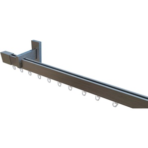 indeko Innenlaufschiene Trend-Line, Ø 35 mm, 1-läufig, verschraubt, Aluminium, Wunschmaßlänge