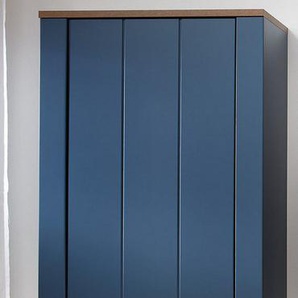 Innostyle Garderobenschrank DIJON (1-St) 1 türig, 6 Fächer, 4 Einlegeböden, Kleiderstange, Softclose