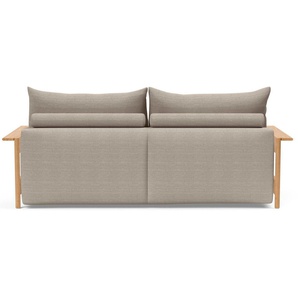 INNOVATION LIVING ™ Schlafsofa MALLOY W 3-Sitzer, sehr bequem, hochwertige Verarbeitung, hohe Rückenlehne, Dauerschläfer, stabile Armlehnen, Bettfunktion