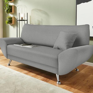 2-Sitzer INOSIGN Saltare Sofas Gr. B/H/T: 174cm x 78cm x 82cm, Struktur fein, grau