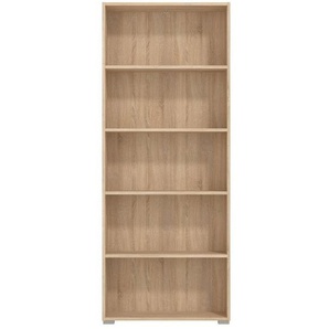 INOSIGN Aktenregal Tomar 5, Bücherregal mit viel Stauraum, Maße (B/T/H): 70/24,5/176,5 cm