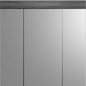 INOSIGN Badezimmerspiegelschrank Siena, Breite 60cm, 3 Spiegeltüren, 9 Fächer, 6 Einlegeböden in verschiedenen Farben erhältlich, Badmöbel, Spiegel, Badschrank, Bad