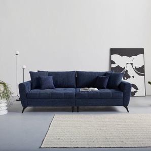 INOSIGN Big-Sofa Lörby, auch mit Aqua clean-Bezug, feine Steppung im Sitzbereich, lose Kissen