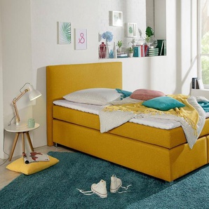 INOSIGN Boxspringbett Eliana, inkl. Topper, in 4 Breiten, 3 Matratzenarten und 2 Härtegraden