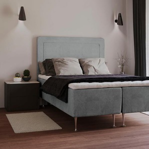 INOSIGN Boxspringbett Hacer, Topper, H2 oder H3 und in Breiten 70,80,90,120,140,160,180 wählbar