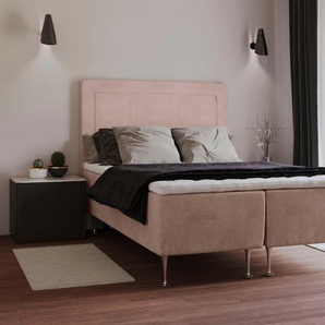 INOSIGN Boxspringbett Hacer, Topper, H2 oder H3 und in Breiten 70,80,90,120,140,160,180 wählbar