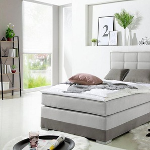 INOSIGN Boxspringbett, inklusive Topper und Wendekissen