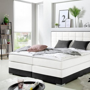 INOSIGN Boxspringbett, inklusive Topper und Wendekissen