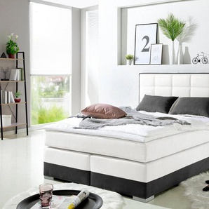 INOSIGN Boxspringbett, inklusive Topper und Wendekissen