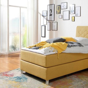 INOSIGN Boxspringbett Parla, incl. Topper, 4 Farben in 4 Breiten, 2 Härtegraden, 3 Matratzenarten