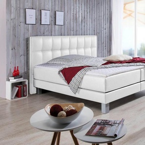 INOSIGN Boxspringbett Tavira, in 4 Breiten, 4 Farben und 3 Matratzenarten, incl. Topper