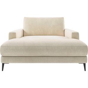 INOSIGN Chaiselongue Downtown Loungemöbel zum Relaxen, B/T/H: 132/170/84 cm, auch in Bouclé, Cord und Easy care - leicht mir Wasser zu reinigen