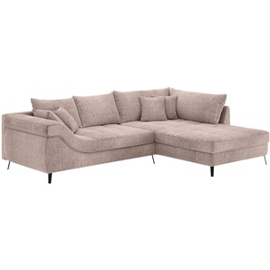 INOSIGN Ecksofa Portofino, L-Form, Mit Kaltschaumpolsterung, bis 140 kg belastbar