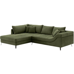 INOSIGN Ecksofa Portofino, L-Form, Mit Kaltschaumpolsterung, bis 140 kg belastbar