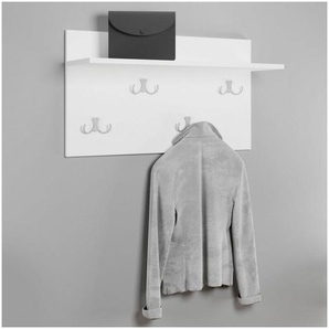 INOSIGN Garderobenpaneel Paris (1 St), Praktische Wandgarderobe mit Doppelhaken (B/T/H): 70/21,5/40 cm