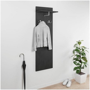 INOSIGN Garderobenpaneel Paris (1 St), Wandgarderobe mit Doppelhaken und Kleiderstange (B/T/H): 40/21,5/130cm