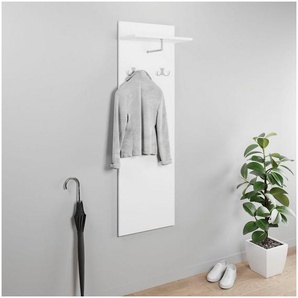 INOSIGN Garderobenpaneel Paris (1 St), Wandgarderobe mit Doppelhaken und Kleiderstange (B/T/H): 40/21,5/130cm