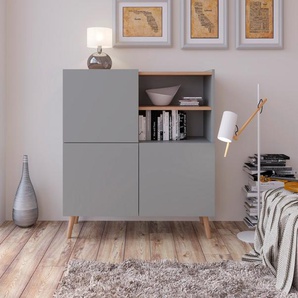 INOSIGN Highboard Scandi, Höhe 105 cm