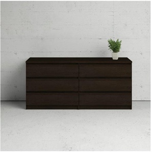 INOSIGN Kommode Naia, Aufbewahrung, Schubladenschrank, Sideboard, Sideboard mit 6 Schubladen, Breite 153 cm, Höhe 70 cm