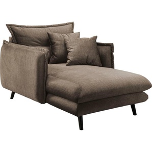 INOSIGN Loveseat Lazio, moderner Sessel mit einer bequemen Polsterung, 2 Stk. Zierkissen