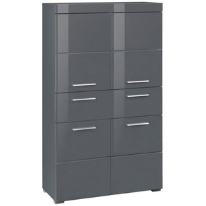 INOSIGN Midischrank Avena Badschrank mit einer Schublade und 4 Türen - Maße (B/T/H) 73/31/130 cm