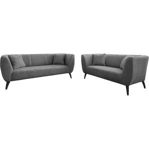 INOSIGN Polstergarnitur Colori, (Set, 2-tlg., 3-Sitzer und 2-Sitzer), auch als Loveseat erhältlich