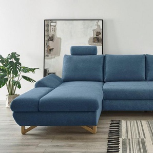 INOSIGN Schlafsofa City/Giron, komfortable Bettfunktion (Liegefläche 245 x 138 cm), sowie Bettkasten