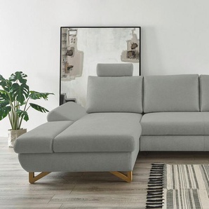 INOSIGN Schlafsofa City/Giron, komfortable Bettfunktion (Liegefläche 245 x 138 cm), sowie Bettkasten