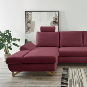 INOSIGN Schlafsofa City/Giron, komfortable Bettfunktion (Liegefläche 245 x 138 cm), sowie Bettkasten