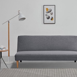 INOSIGN Schlafsofa MONIDA, Schlafsofa, Klappsofa, 3-Sitzer mit Bettfunktion und, verstellbarer Rückenlehne