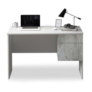 INOSIGN Schreibtisch Coro, kleiner Computertisch, Bürotisch, mit 1 Tür & 1 Schublade, Breite 110 cm, Made in Italy