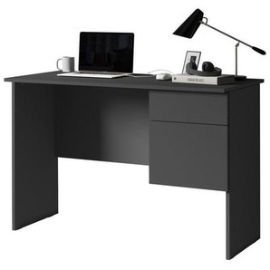 INOSIGN Schreibtisch Essential, Schreibtisch, kleiner Computertisch, Bürotisch für Büro (1-St), mit 1 Tür,1 Schublade, Arbeitsplatte Breite 110 cm