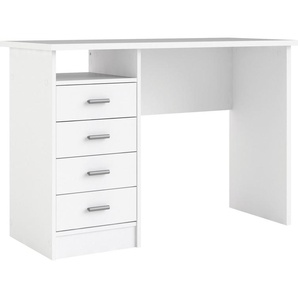 INOSIGN Schreibtisch Function Plus, Arbeitstisch, Bürotisch, mit 4 Schubladen, 1 offenes Fachbreite 110 cm