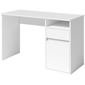 INOSIGN Schreibtisch Tinsley, mit Schublade, Tür und Nische, Breite 120 x53 cm