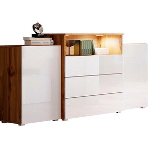 INOSIGN Sideboard URBAN III, Moderne Kommode mit 3 Schubladen und 4 Fächern, Breite 150 cm