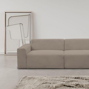 INOSIGN Sofa Zeus 3-Sitzer, Curvy Trend 3-Sitzer mit urbaner Optik